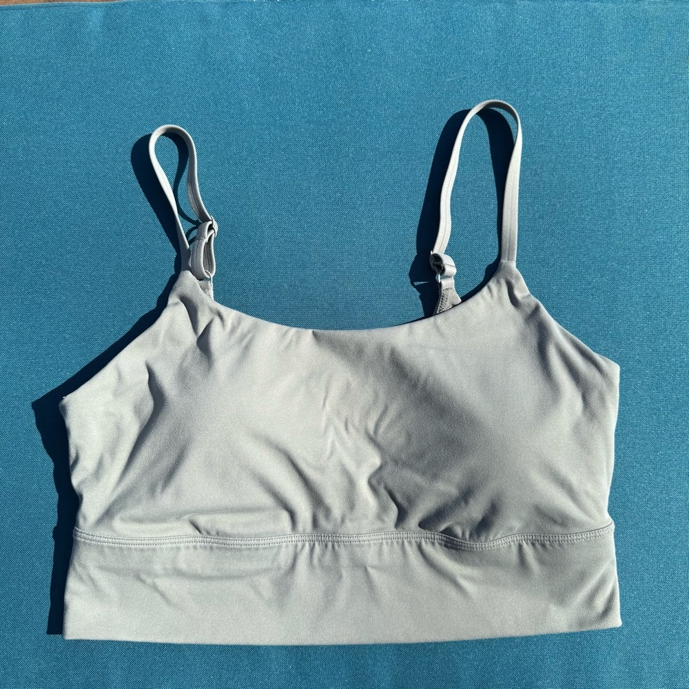 Amazon Women's Light Gray Sports Bra